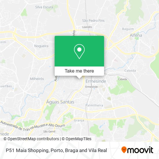 P51 Maia Shopping map