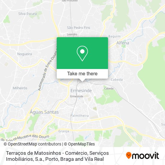 Terraços de Matosinhos - Comércio, Serviços Imobiliários, S.a. map