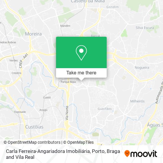 Carla Ferreira-Angariadora Imobiliária mapa