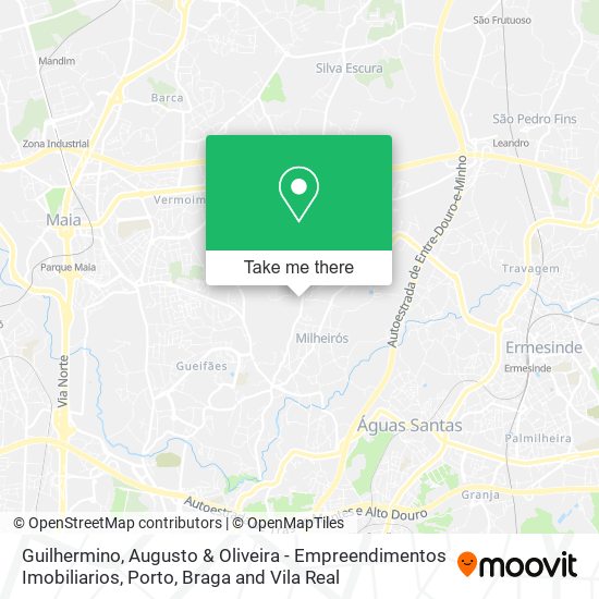 Guilhermino, Augusto & Oliveira - Empreendimentos Imobiliarios map