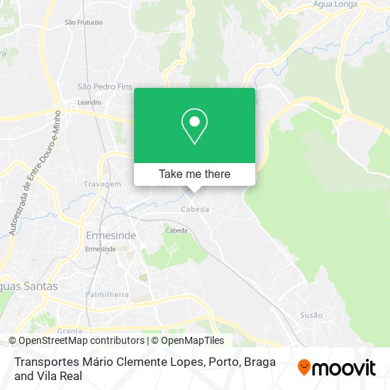 Transportes Mário Clemente Lopes map
