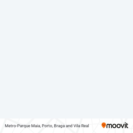 Metro-Parque Maia map