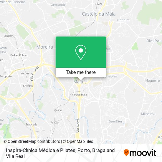 Inspira-Clínica Médica e Pilates map