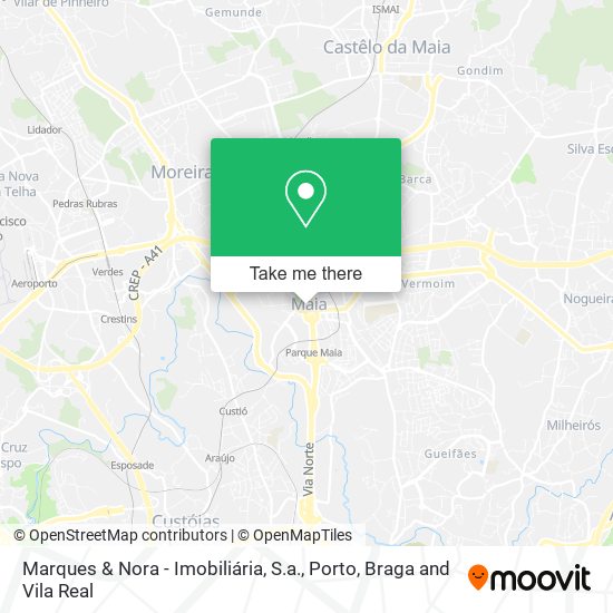 Marques & Nora - Imobiliária, S.a. mapa