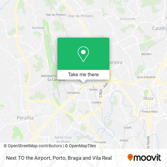 Next TO the Airport map