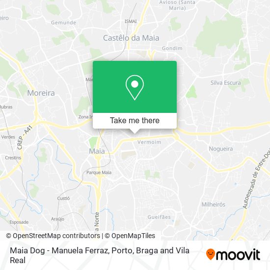 Maia Dog - Manuela Ferraz map