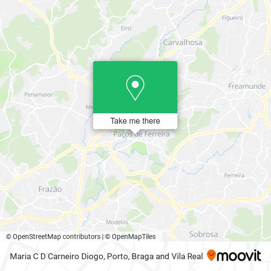 Maria C D Carneiro Diogo map