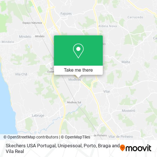 Skechers USA Portugal, Unipessoal map