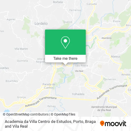 Academia da Villa Centro de Estudos map