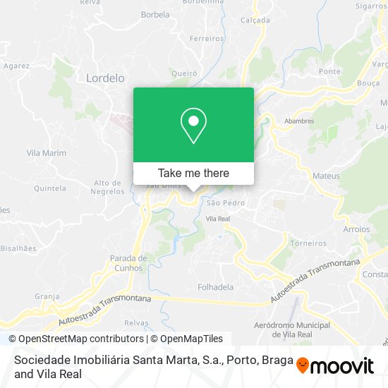 Sociedade Imobiliária Santa Marta, S.a. mapa