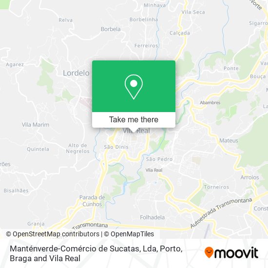 Manténverde-Comércio de Sucatas, Lda map