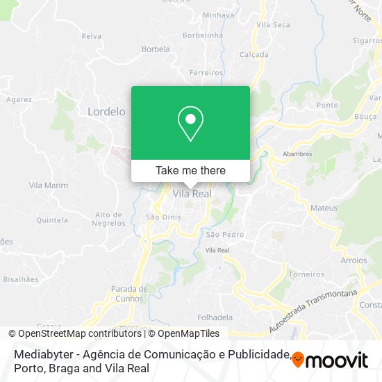 Mediabyter - Agência de Comunicação e Publicidade map