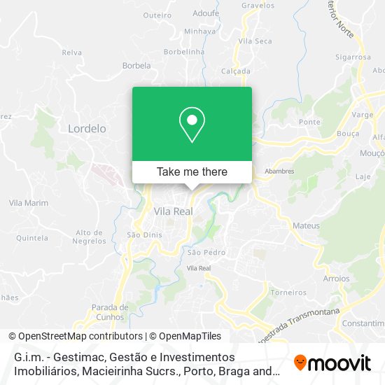 G.i.m. - Gestimac, Gestão e Investimentos Imobiliários, Macieirinha Sucrs. map