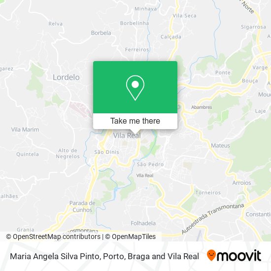 Maria Angela Silva Pinto map