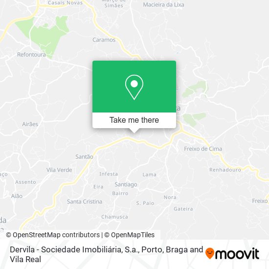 Dervila - Sociedade Imobiliária, S.a. map