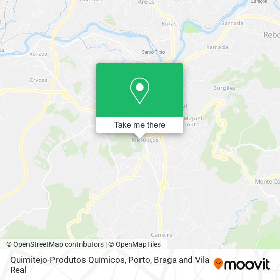 Quimitejo-Produtos Químicos map