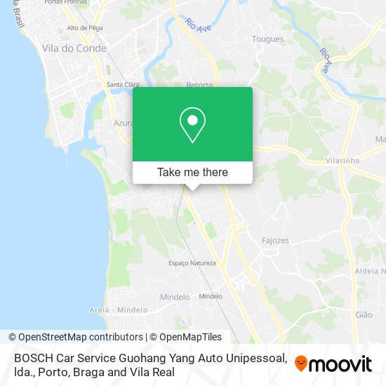 BOSCH Car Service Guohang Yang Auto Unipessoal, lda. map