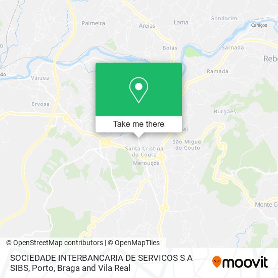 SOCIEDADE INTERBANCARIA DE SERVICOS S A SIBS mapa