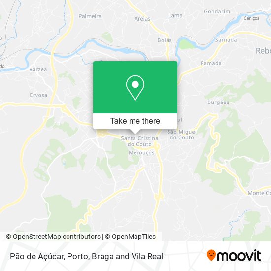 Pão de Açúcar map