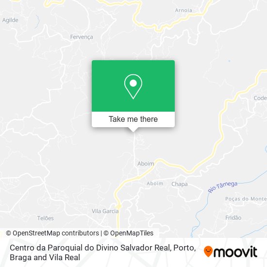 Centro da Paroquial do Divino Salvador Real map