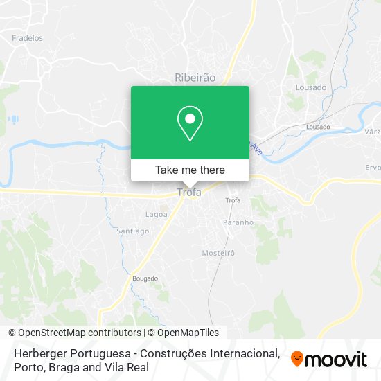 Herberger Portuguesa - Construções Internacional mapa