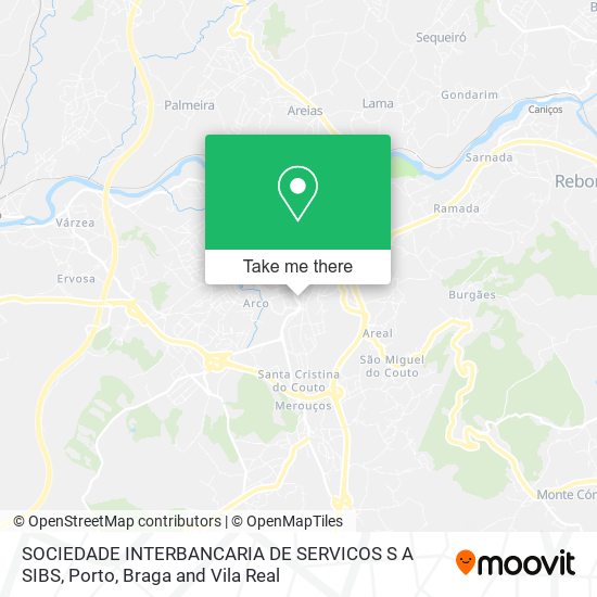 SOCIEDADE INTERBANCARIA DE SERVICOS S A SIBS mapa