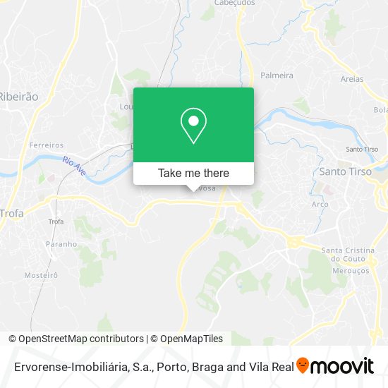 Ervorense-Imobiliária, S.a. map