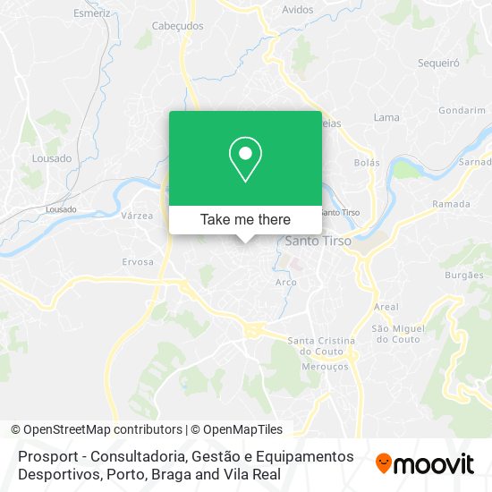 Prosport - Consultadoria, Gestão e Equipamentos Desportivos map