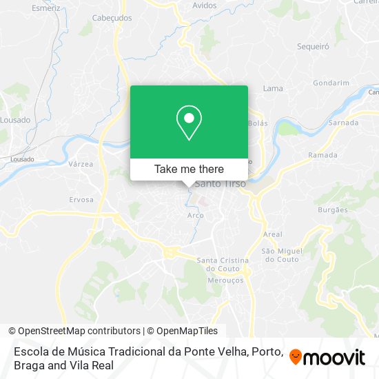Escola de Música Tradicional da Ponte Velha map