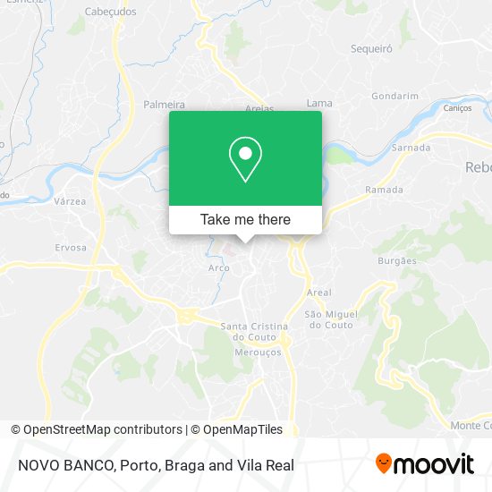 NOVO BANCO mapa