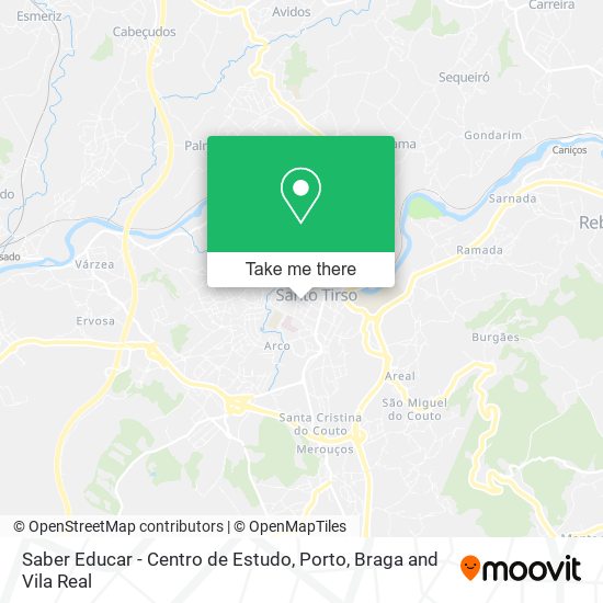 Saber Educar - Centro de Estudo mapa