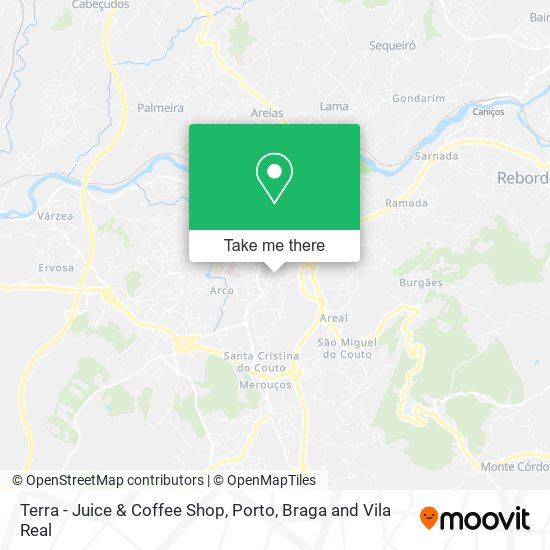 Terra - Juice & Coffee Shop map