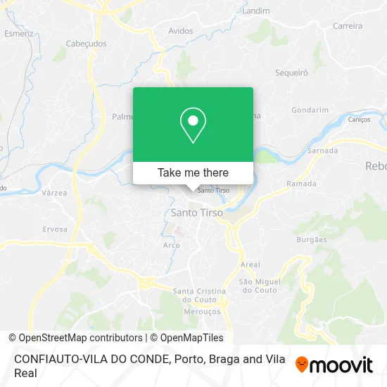 CONFIAUTO-VILA DO CONDE map