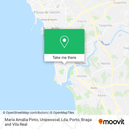 Maria Amália Pinto, Unipessoal, Lda mapa