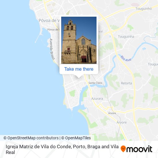 Igreja Matriz de Vila do Conde map