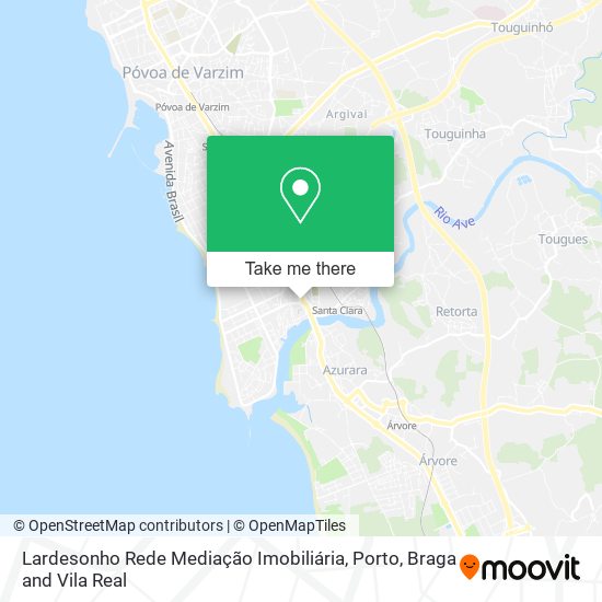 Lardesonho Rede Mediação Imobiliária map