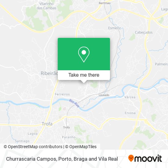 Churrascaria Campos map