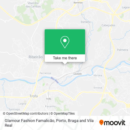 Glamour Fashion Famalicão map