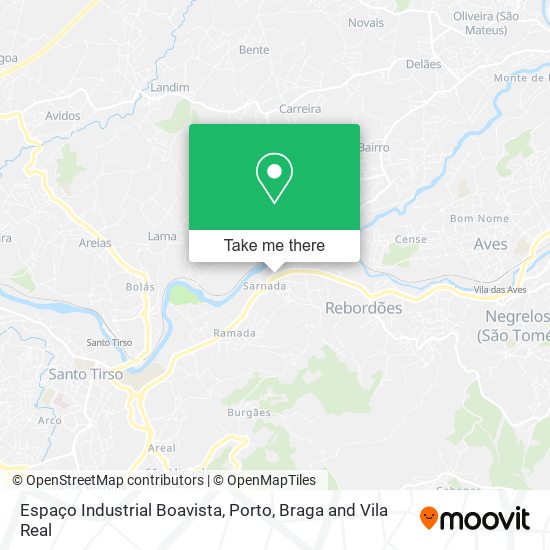 Espaço Industrial Boavista map