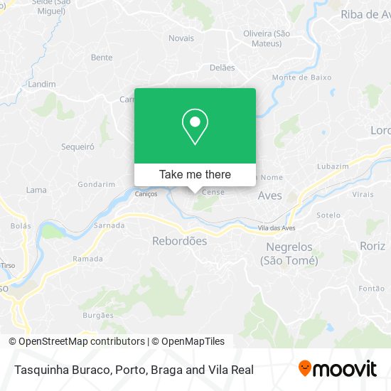 Tasquinha Buraco map