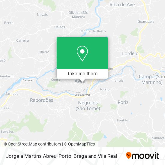 Jorge a Martins Abreu map