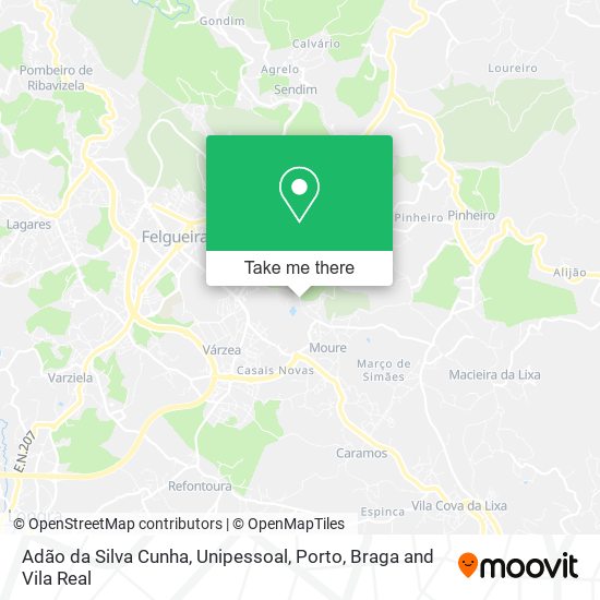 Adão da Silva Cunha, Unipessoal mapa