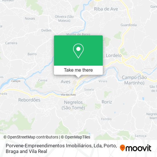 Porvene-Empreendimentos Imobiliários, Lda mapa