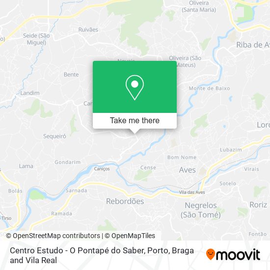 Centro Estudo - O Pontapé do Saber map