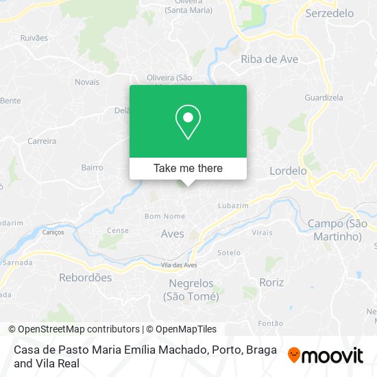 Casa de Pasto Maria Emília Machado map