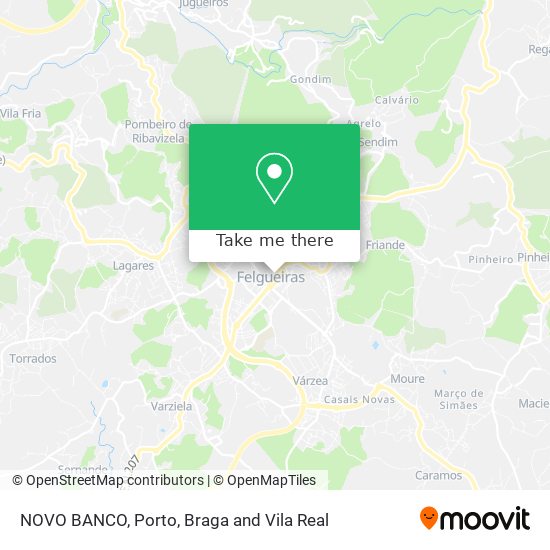 NOVO BANCO mapa