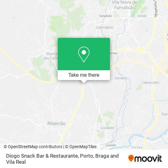 Diogo Snack Bar & Restaurante map