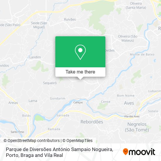Parque de Diversões António Sampaio Nogueira map
