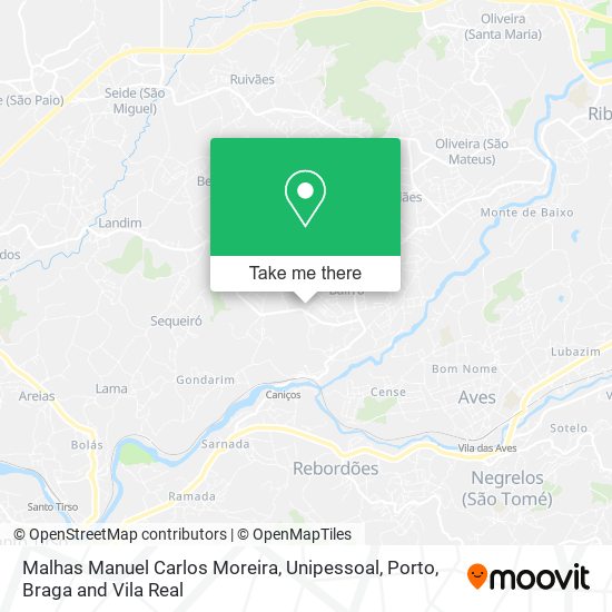 Malhas Manuel Carlos Moreira, Unipessoal map