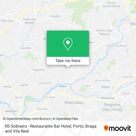 RS Sobreiro - Restaurante Bar Hotel map